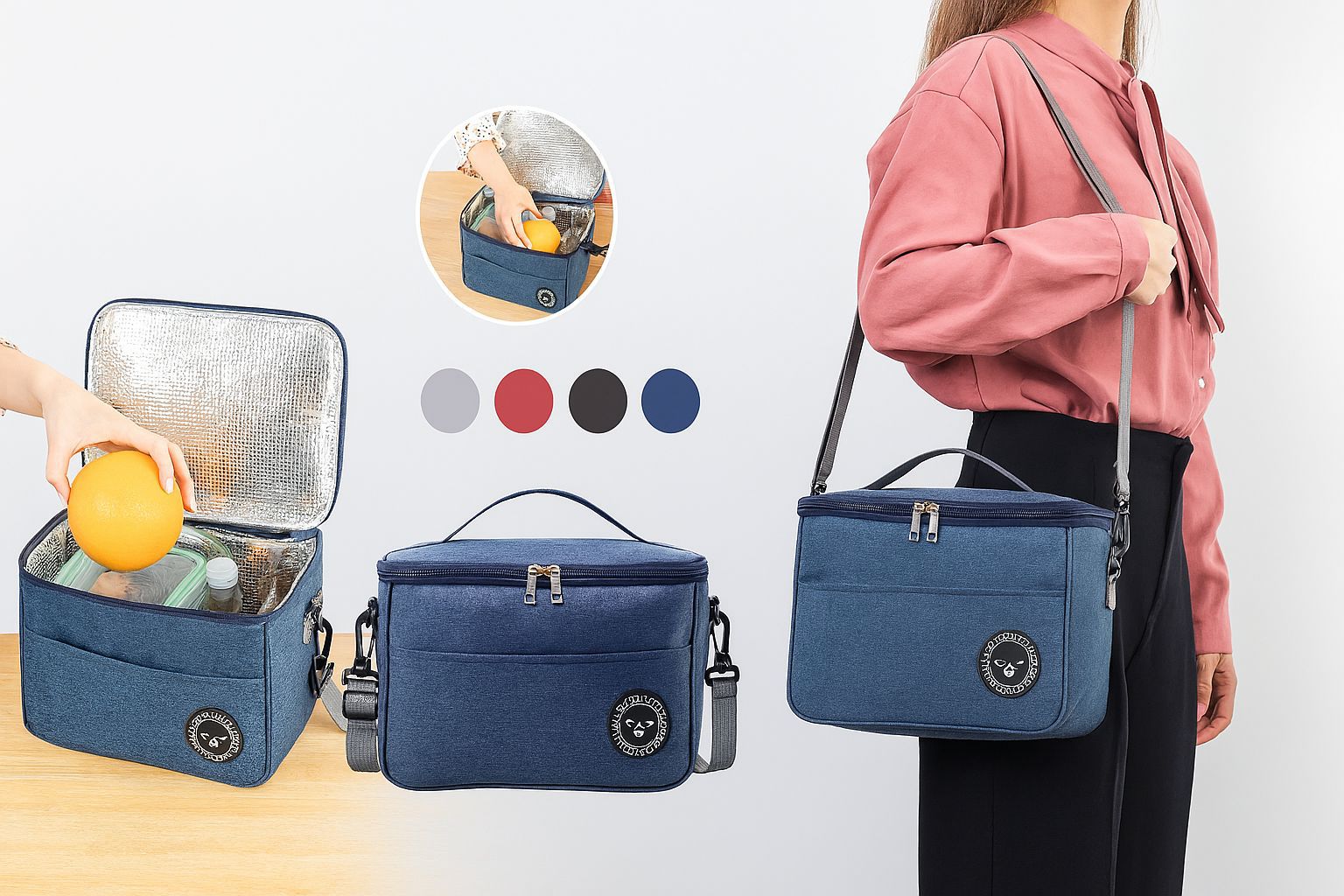 Miniatura 2 de LONCHERA TERMINCA BOLSO CUADRADO